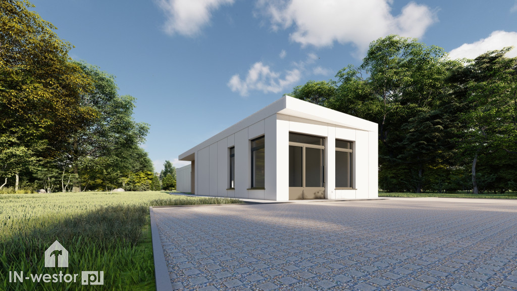 PM Architekci - budynek usługowy w Kobylnicy