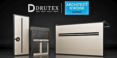 Drutex wchodzi na Architect@Work. Bytowska marka pokaże design drzwi architektom