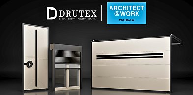 Drutex wchodzi na Architect@Work. Bytowska marka pokaże design drzwi architektom