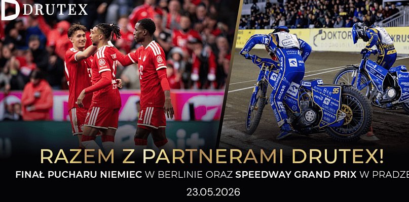 Drutex wysyła dealerów na wielki sport. Bayern i Zmarzlik w rolach głównych